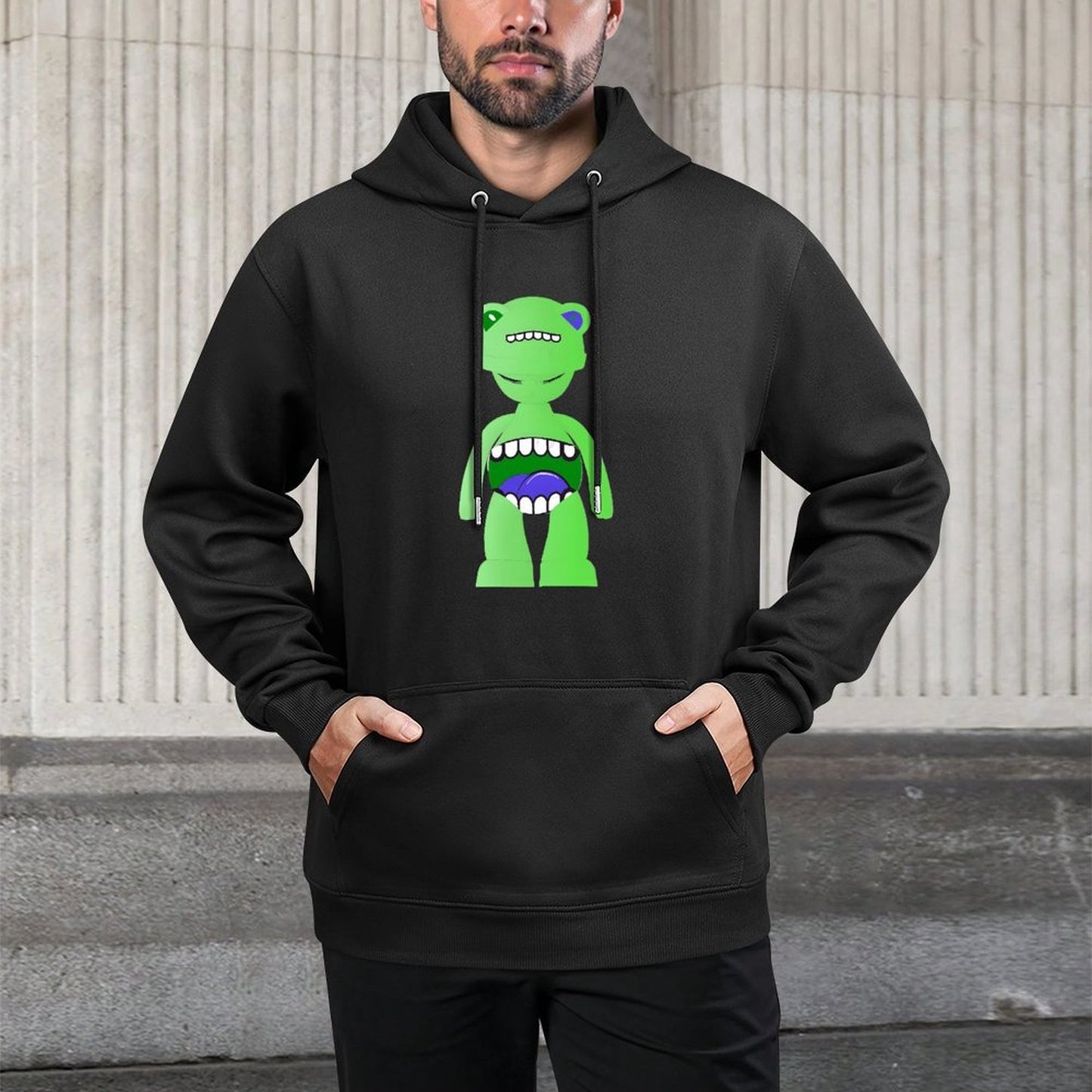 Hoodie Front PatternRegularFit ComfortFit