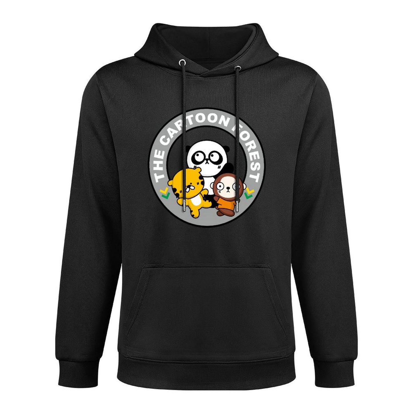 Fade-Proof Recycled Front Graphic Hoodies