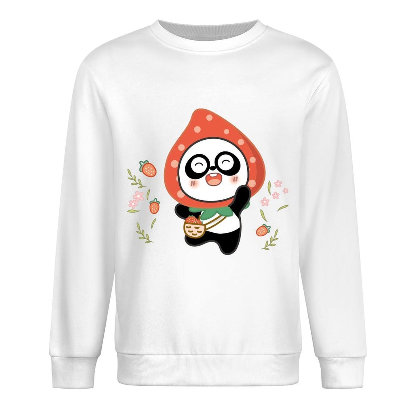 Front Patterned Long Sleeve TopEasy-Care ActiveWear