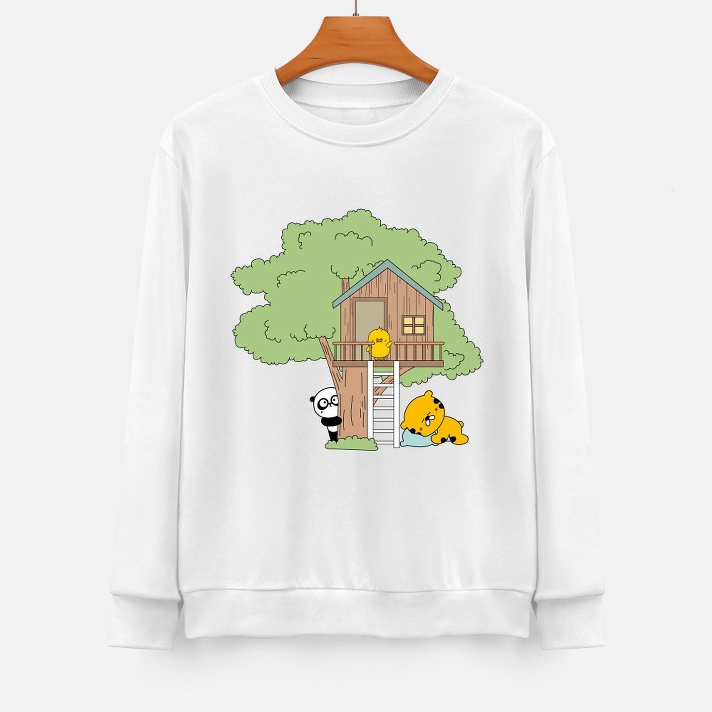 Front Patterned Long Sleeve TopMade-to-Order StreetLine