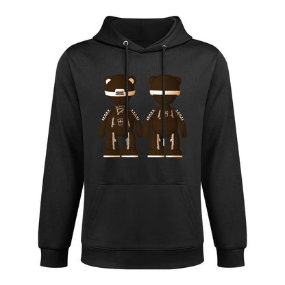 IPIB 250g Hooded Pocket Sweatshirt Front GraphicMen's Hooded  Sweatshirt6000093-5