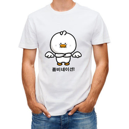 Basic Premium Finish Front Graphic T-shirt