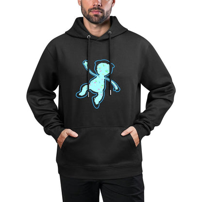 IPIB 250g Hooded Pocket Sweatshirt Front GraphicMen's Hooded  Sweatshirt6000006-2