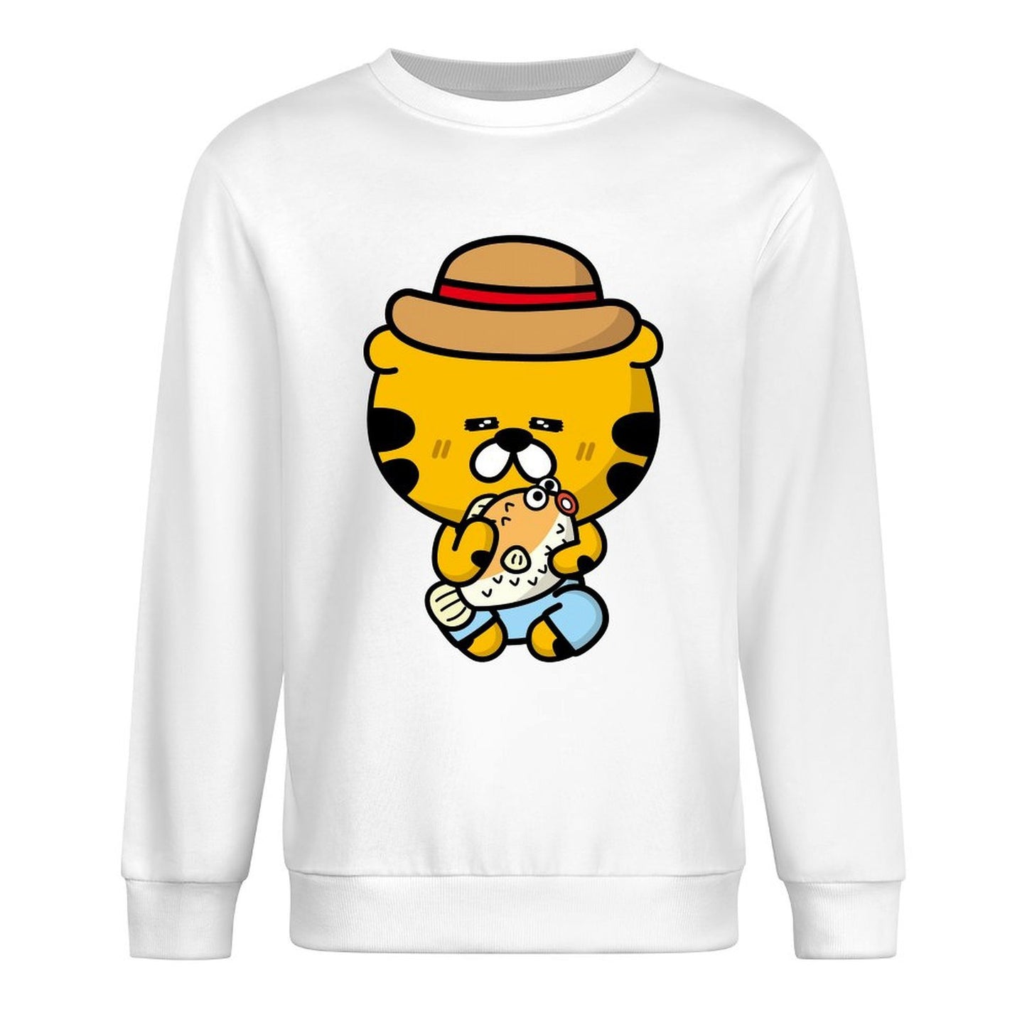 Front Patterned Long Sleeve Top Tear-Resistant Series