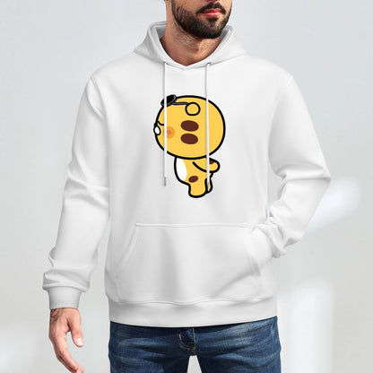 Retro Simple Front Graphic Hoodies