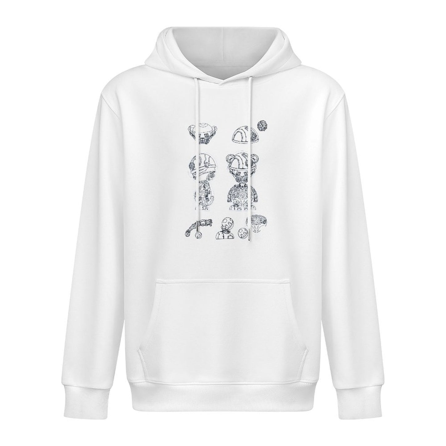 Hoodie Front PatternLooseFit Smooth