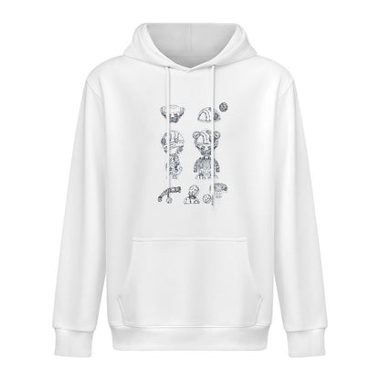 Hoodie Front PatternLooseFit Smooth