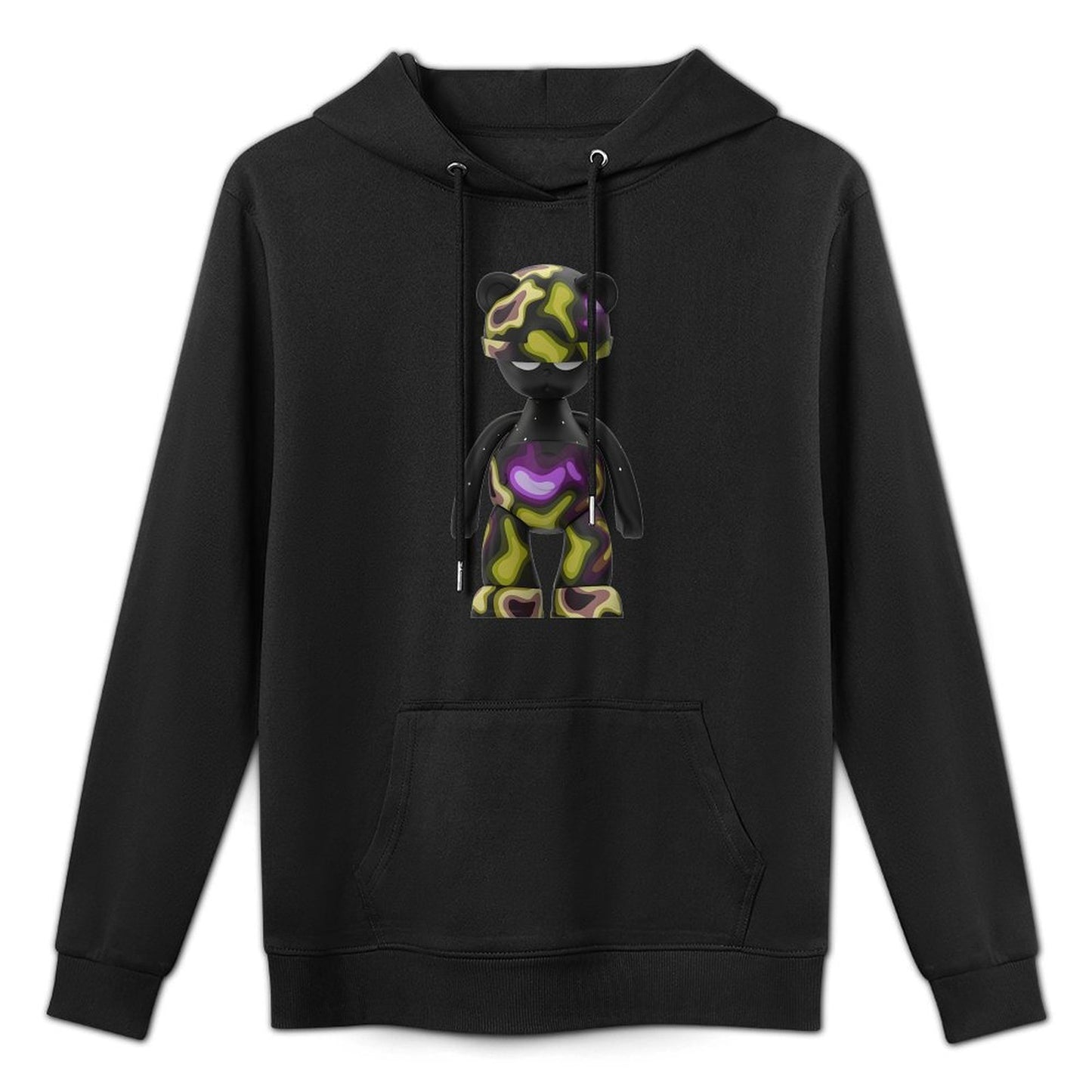 Hoodie Front PatternRelaxed Fit Heavyweight