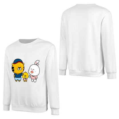 Front Patterned Long Sleeve Top100% Cotton ComfortLine