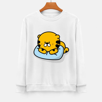 Front Patterned Long Sleeve TopClean EssentialFit