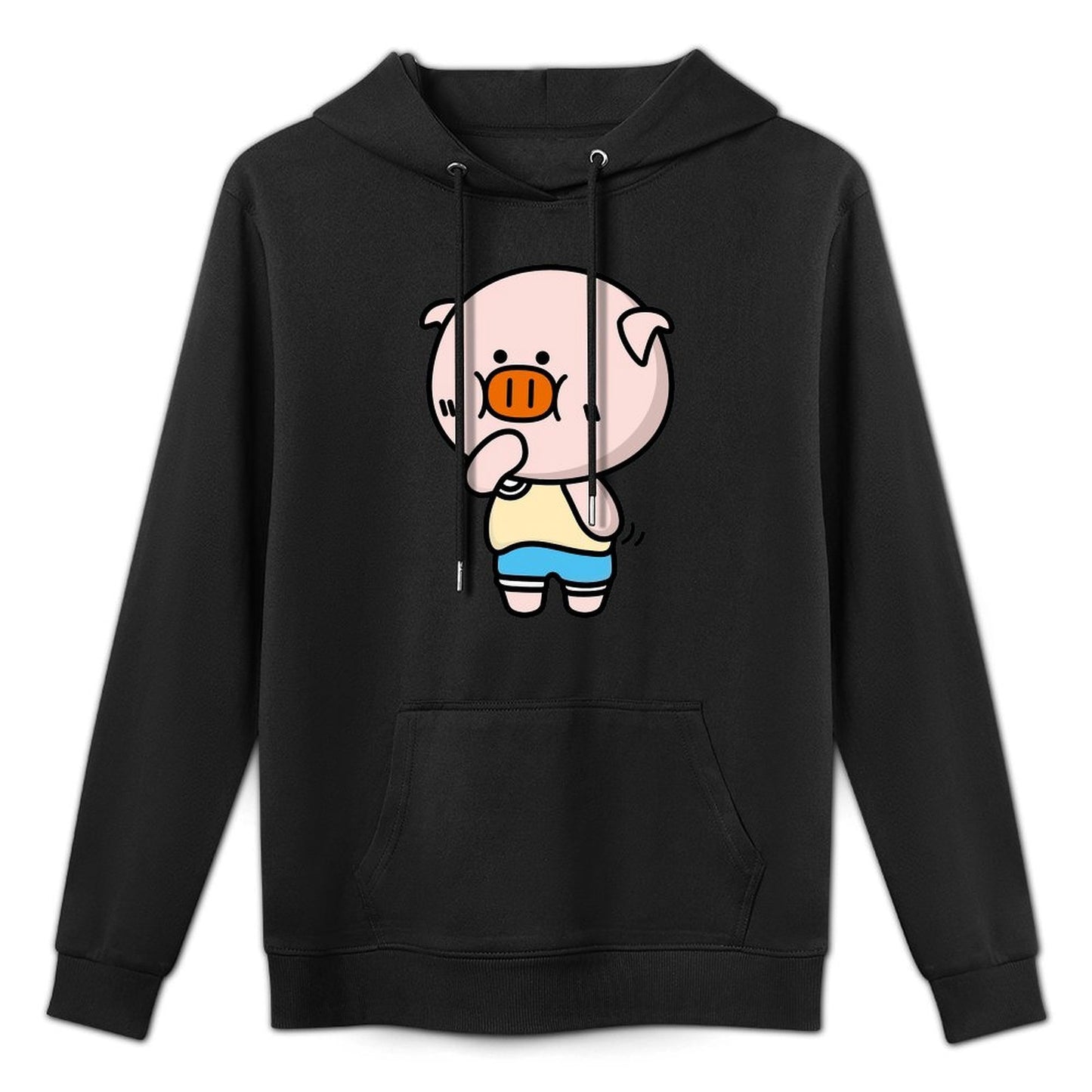 Essential Breathable Front Graphic Hoodies