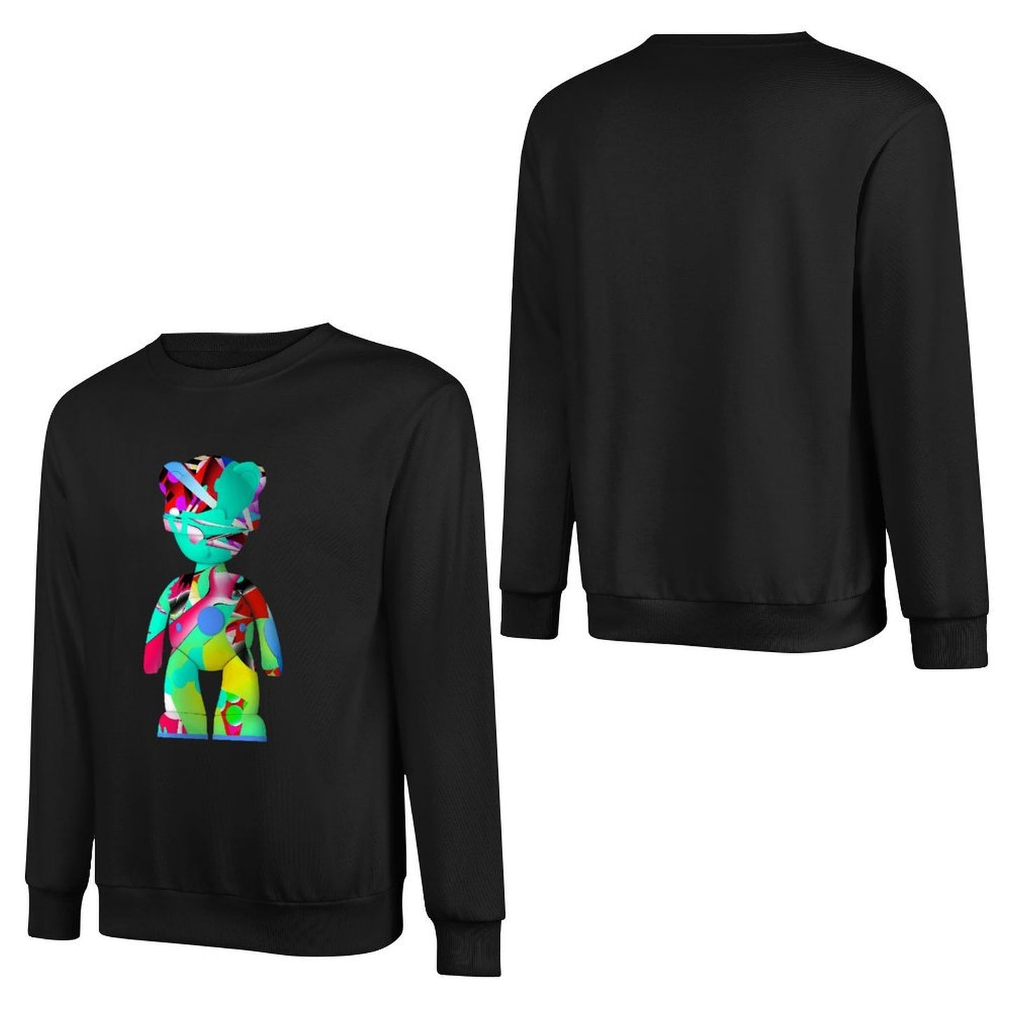 IPIB 250g Crew Neck Long Sleeve Sweatshirt Front GraphicCrew Neck Long Sleeve Sweatshirt6000110-1