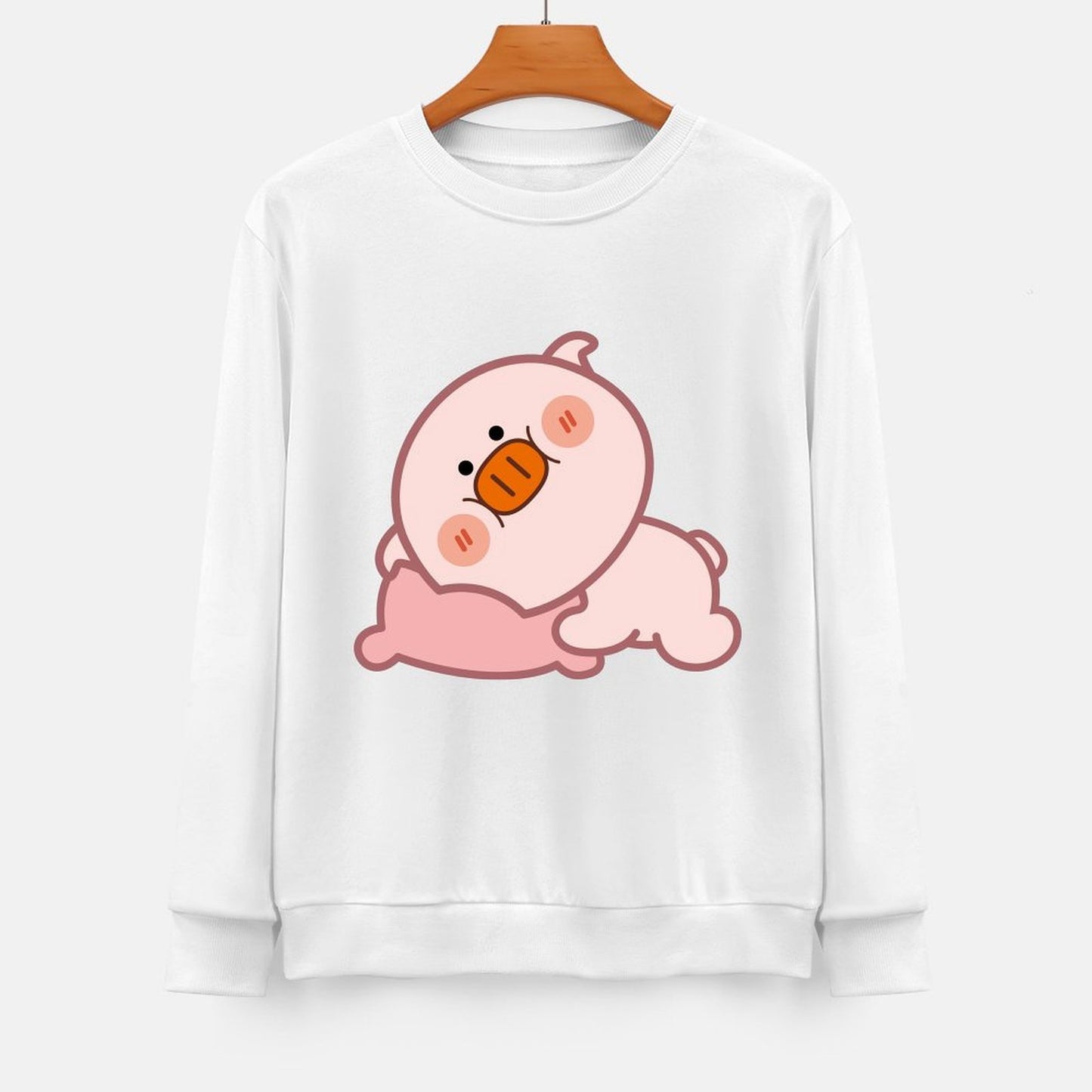 Front Patterned Long Sleeve TopMinimal StreetLine