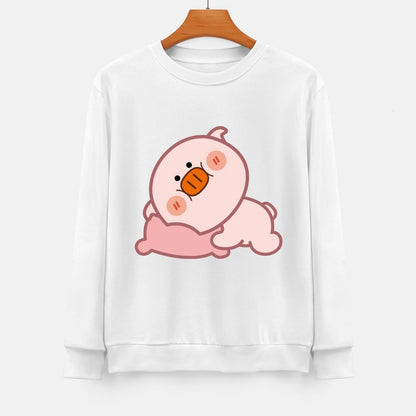 Front Patterned Long Sleeve TopMinimal StreetLine