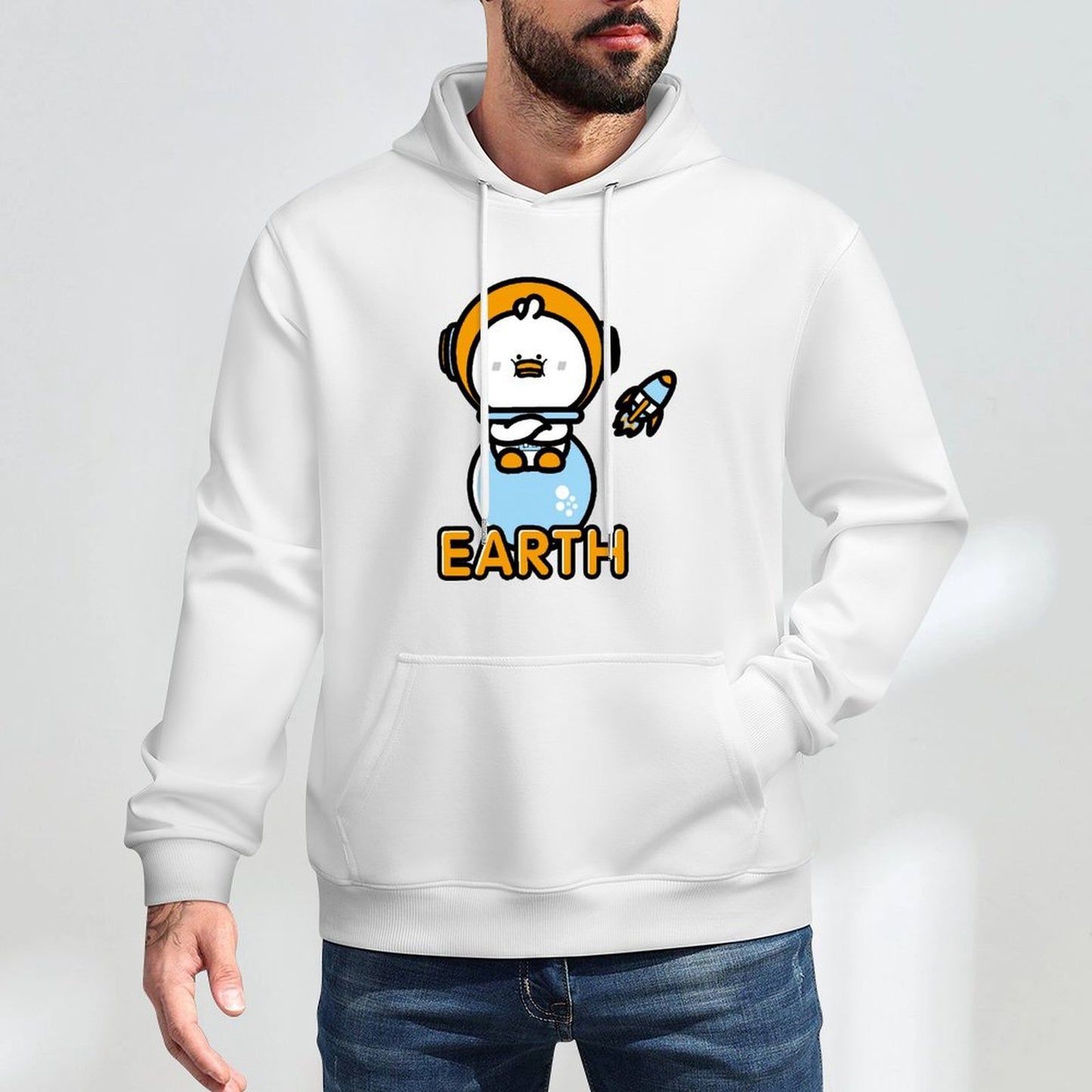 Standard Relaxed Front Graphic Hoodies