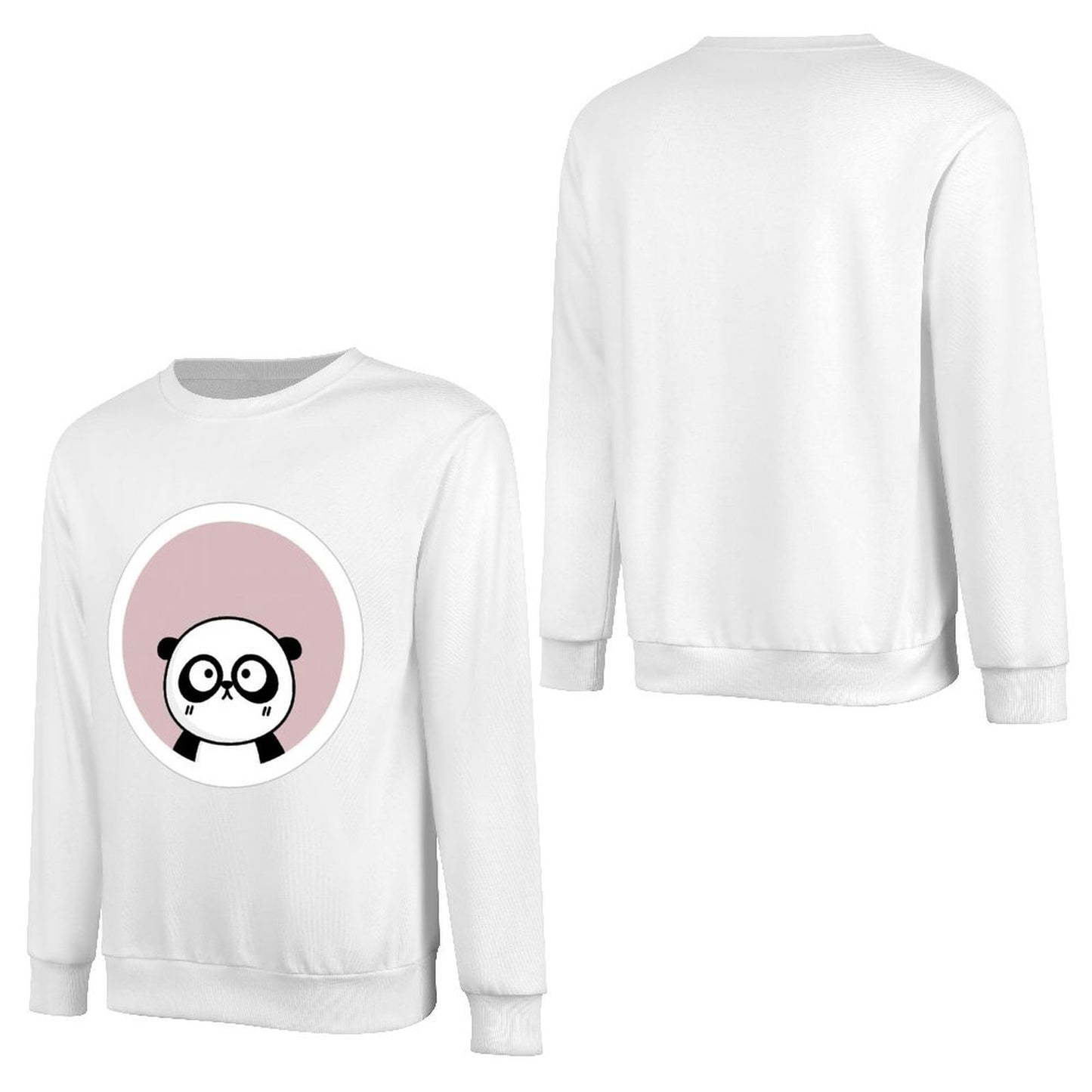 Front Patterned Long Sleeve TopHigh-Quality ClassicLine