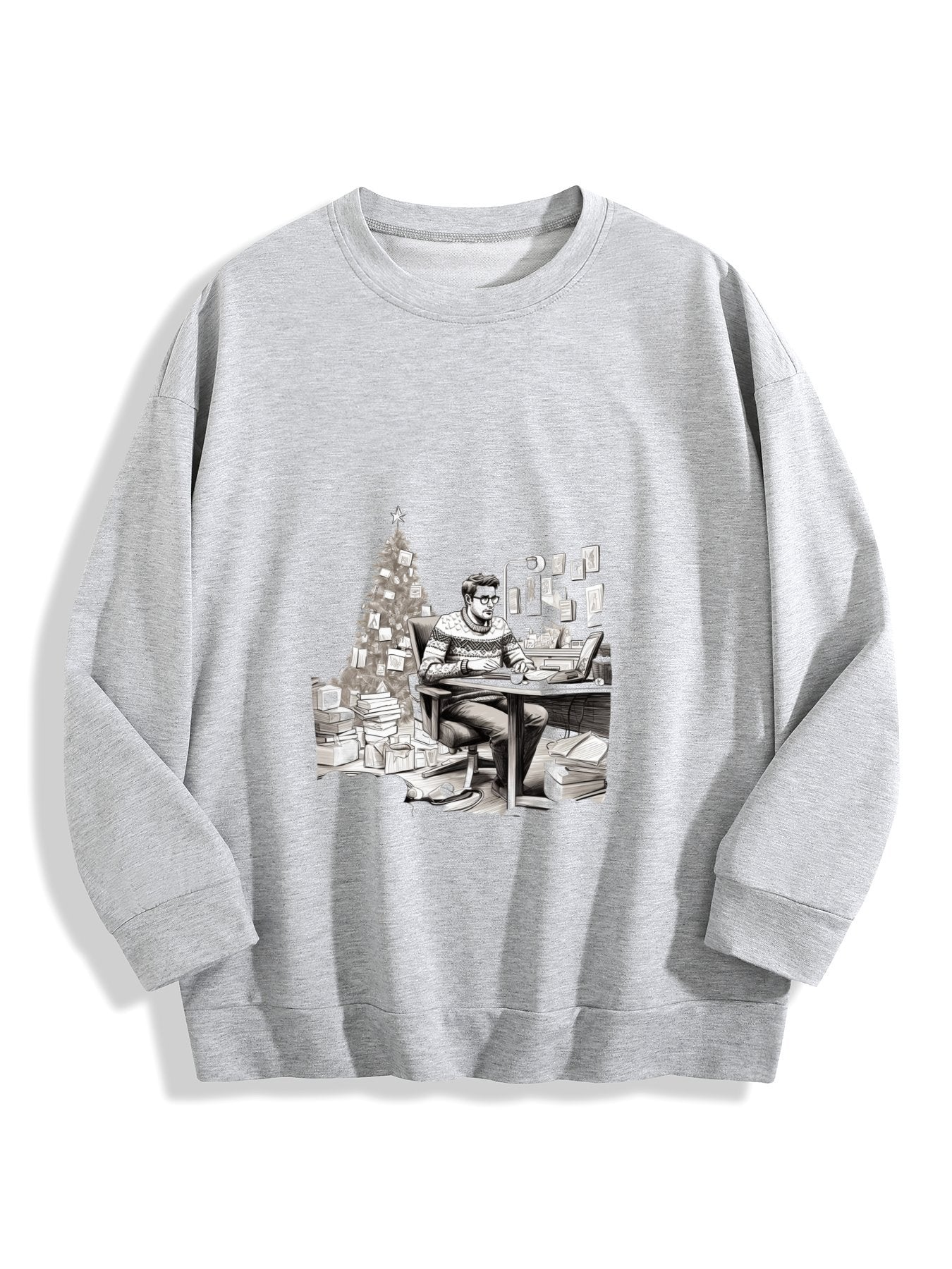 Customizable Christmas-themed long-sleeved Christmas Busy