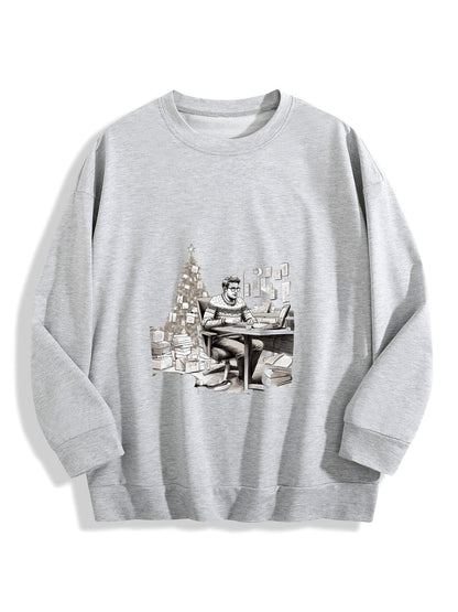 Customizable Christmas-themed long-sleeved Christmas Busy
