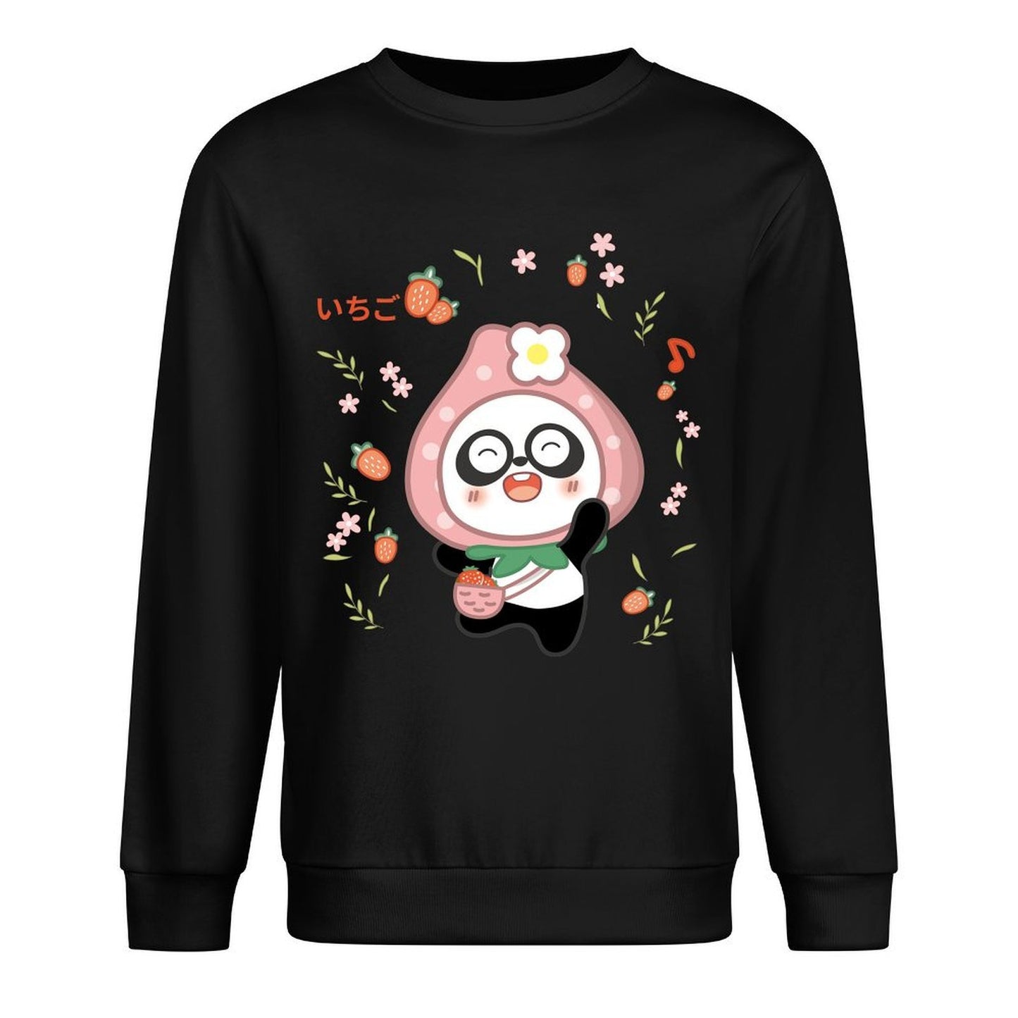 Front Patterned Long Sleeve TopEasy-Care Daily