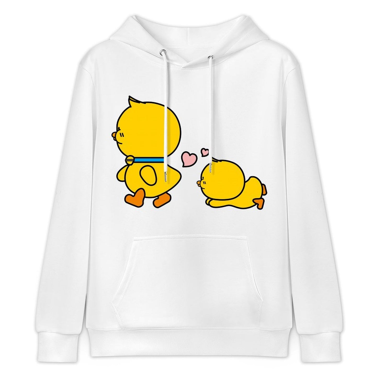 RegularFit Smooth Front Graphic Hoodies