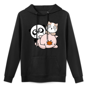 PureStyle Vibrant Colors Front Graphic Hoodies