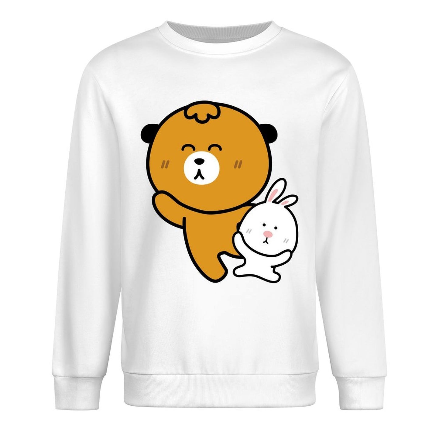 Front Patterned Long Sleeve TopEverydaySeries Soft