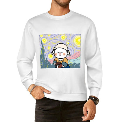 Front Patterned Long Sleeve TopEasyWear TrueStyle