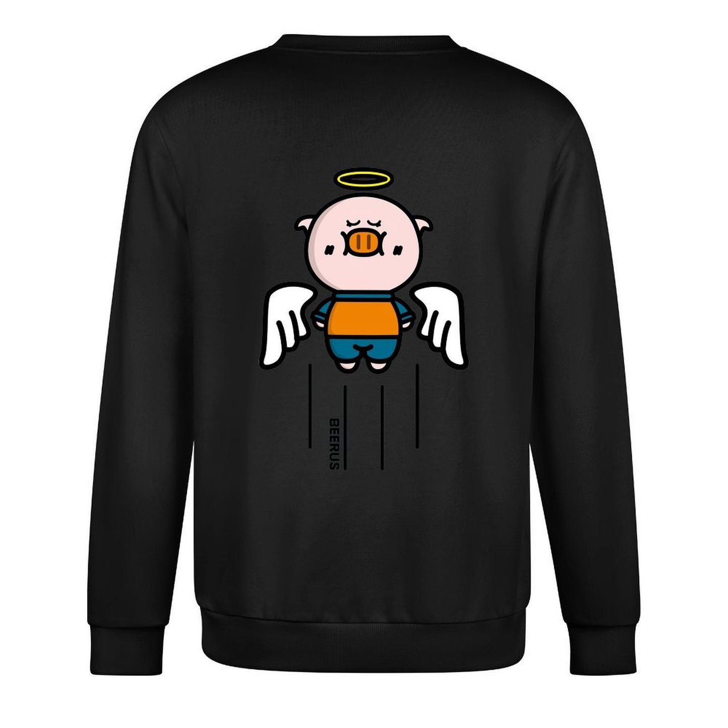 Crew Neck Long Sleeve Sweatshirt 4000645