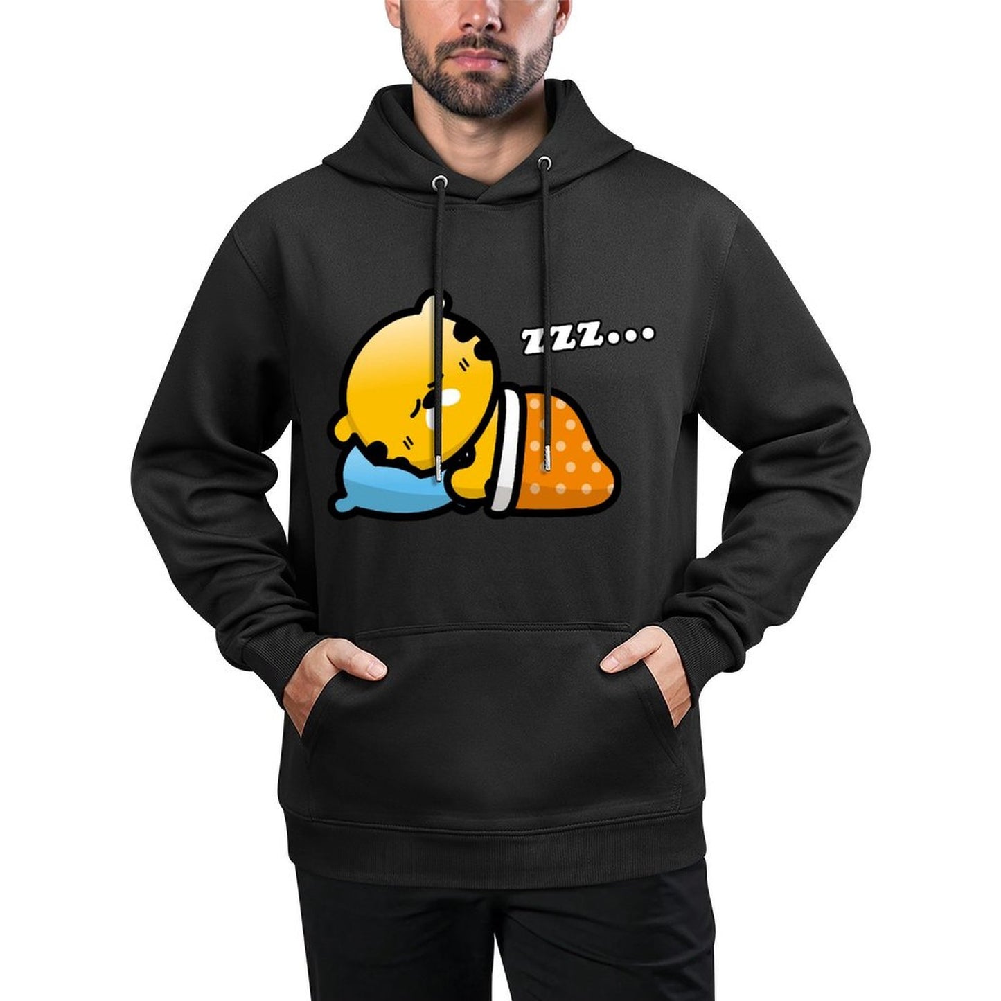 IPBR 250g Hooded Pocket Sweatshirt Front GraphicMen's Hooded  Sweatshirt4000653