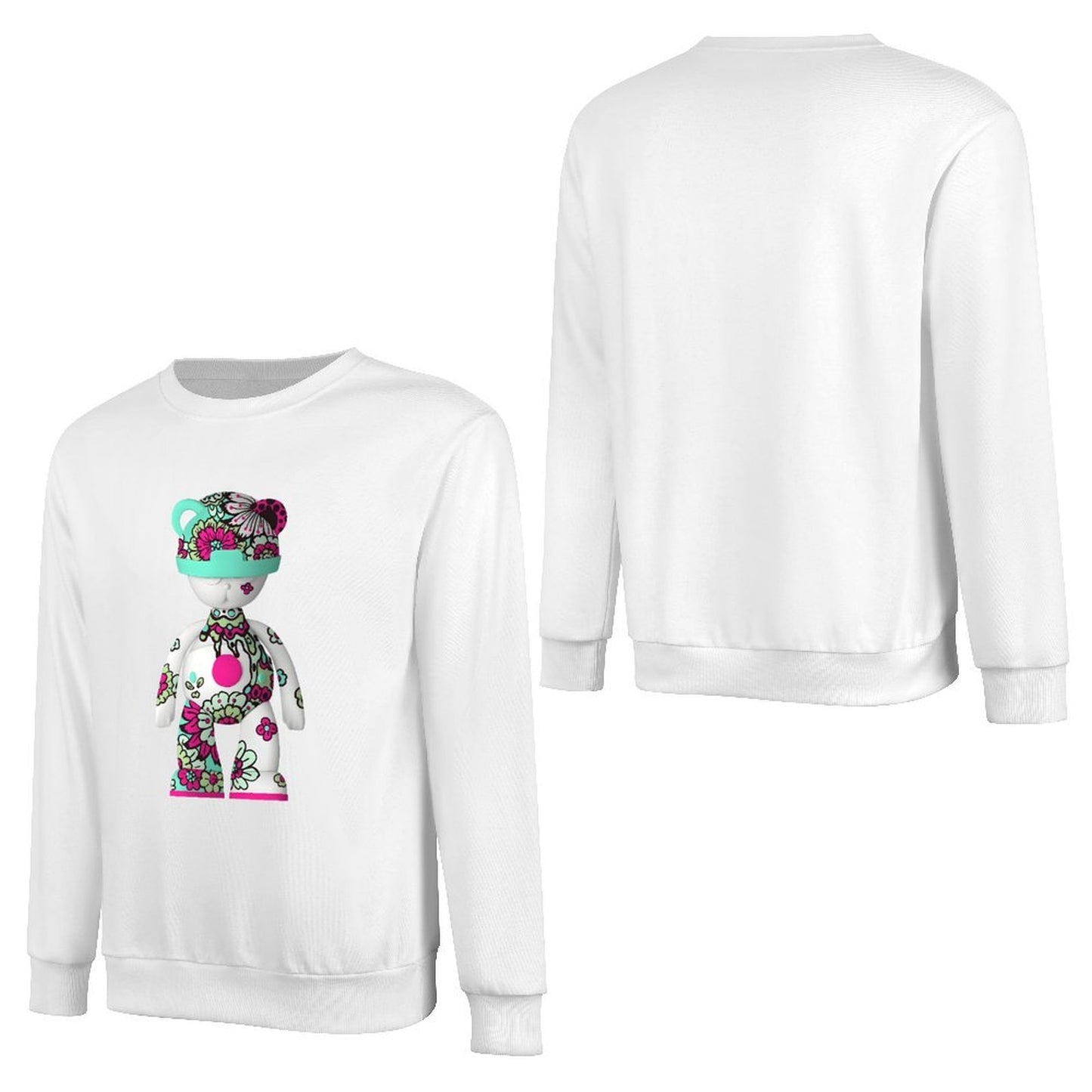 Long Sleeve With Front PatternPlain Strong