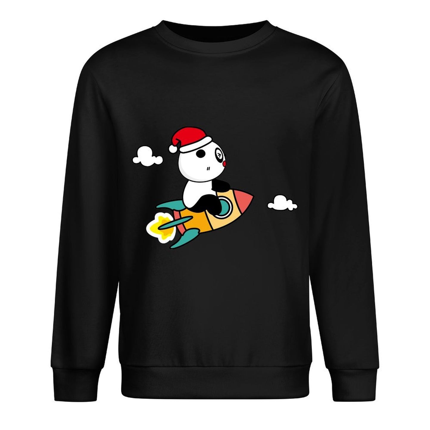 Front Patterned Long Sleeve TopSimple Breathable