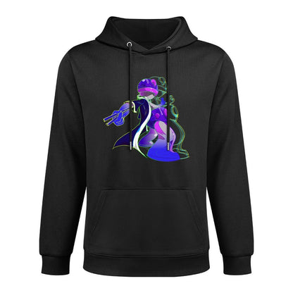 IPIB 250g Hooded Pocket Sweatshirt Front GraphicMen's Hooded  Sweatshirt6000009-3