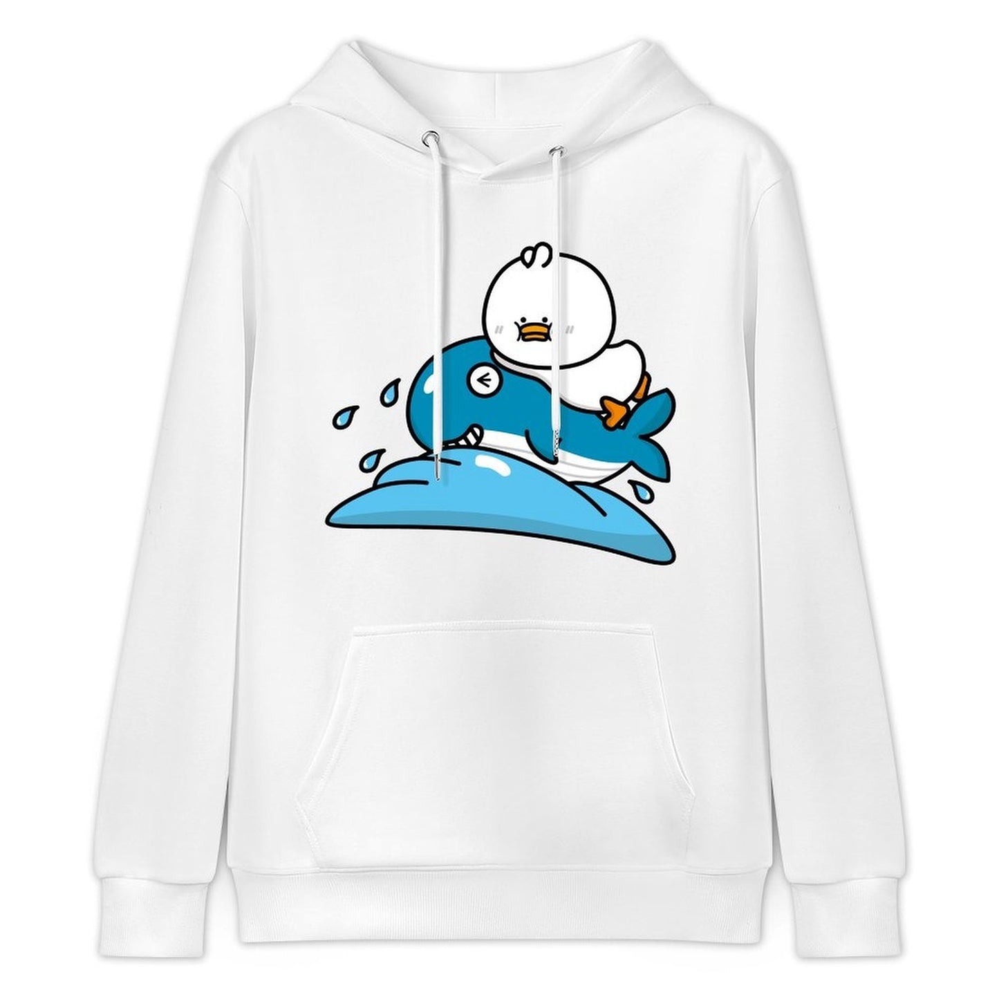 Front Graphic HoodiesPrinting Strong