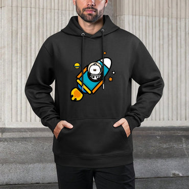 IPBR 250g Hooded Pocket Sweatshirt Front GraphicMen's Hooded  Sweatshirt4001223