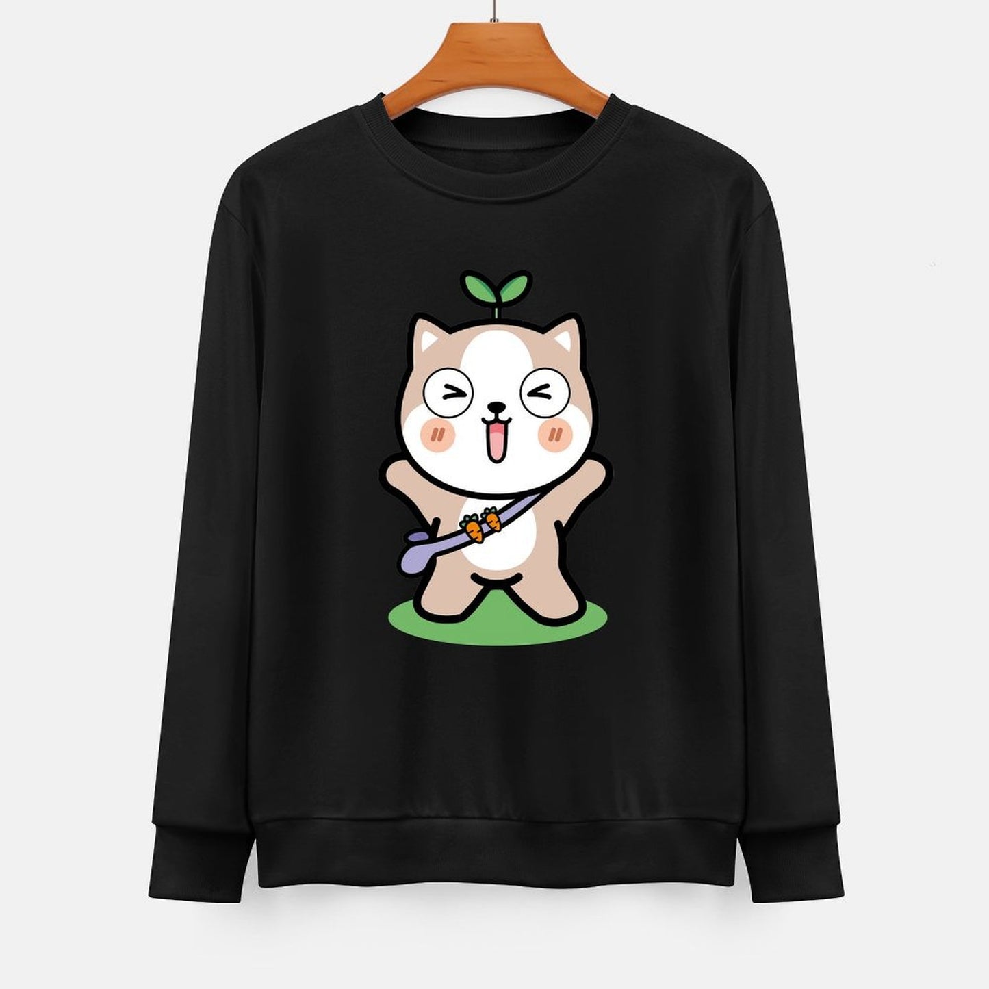  Front Patterned Long Sleeve TopStreetStyle Edition