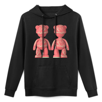 IPIB 250g Hooded Pocket Sweatshirt Front GraphicMen's Hooded  Sweatshirt6000098-2