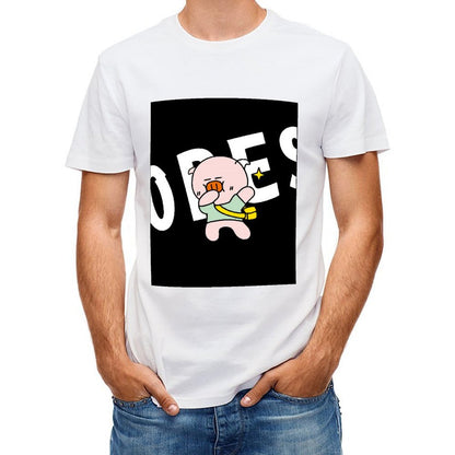 Unisex Fitted Front Graphic T-shirt