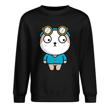 Front Patterned Long Sleeve TopPrint-Ready Urban