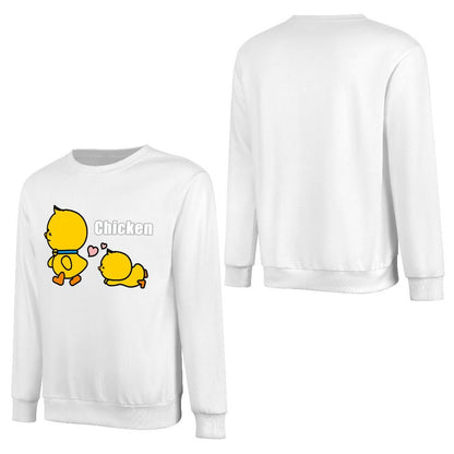 Front Patterned Long Sleeve TopSoft-Touch Eco-Conscious