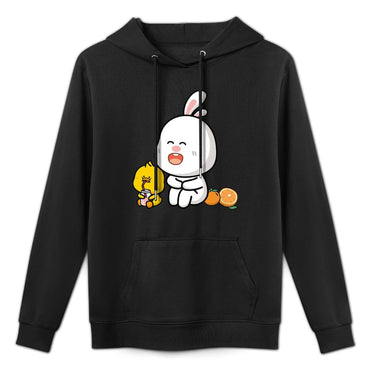 Regular Relaxed Fit Front Graphic Hoodies