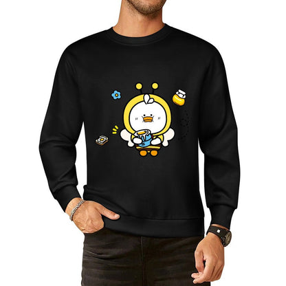 Front Patterned Long Sleeve TopSoftFeel YearRound