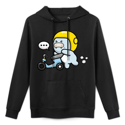 Crisp Print StreetFit Front Graphic Hoodies