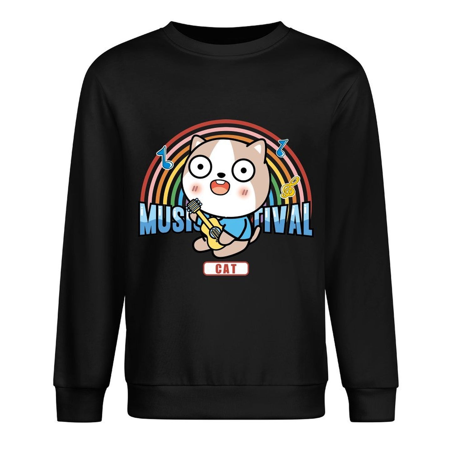 Front Patterned Long Sleeve TopBold Sleek