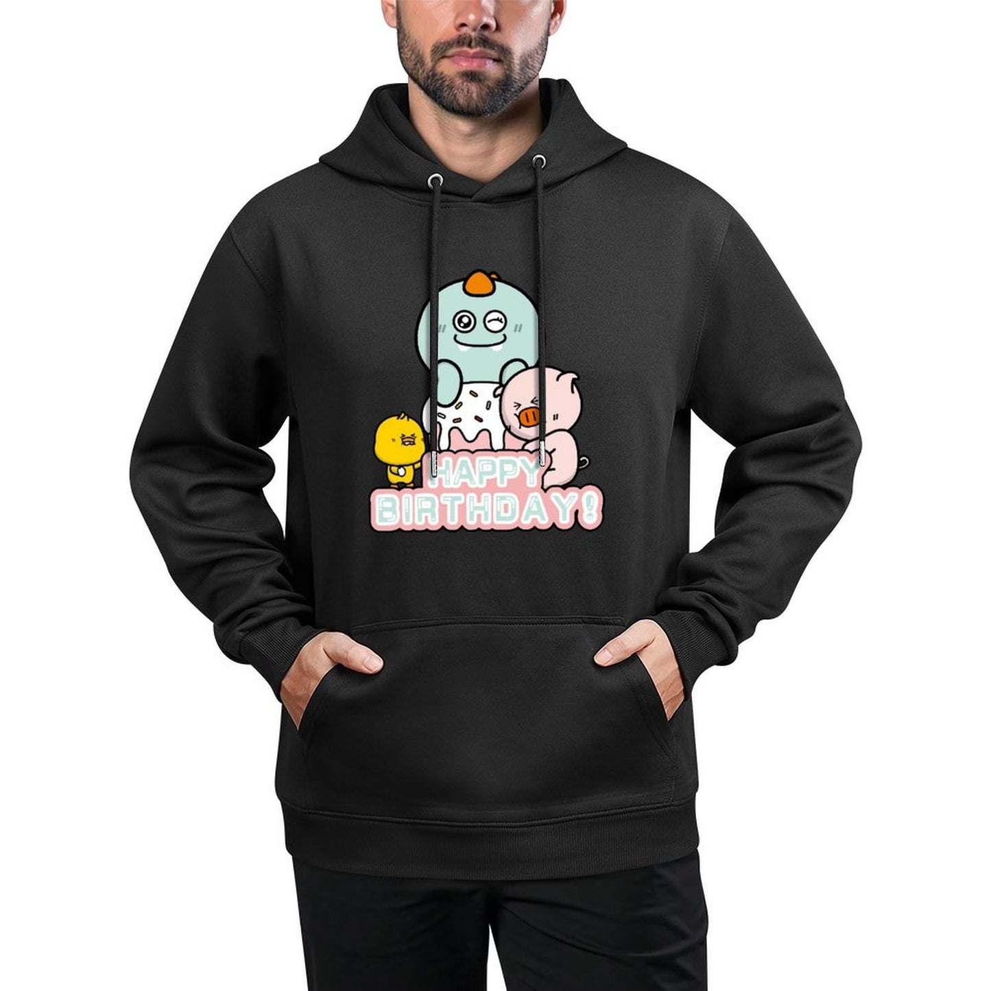 IPBR 250g Hooded Pocket Sweatshirt Front GraphicMen's Hooded  Sweatshirt4001567