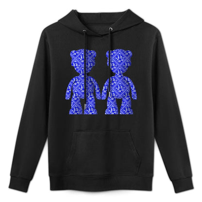 IPIB 250g Hooded Pocket Sweatshirt Front GraphicMen's Hooded  Sweatshirt6000147-6