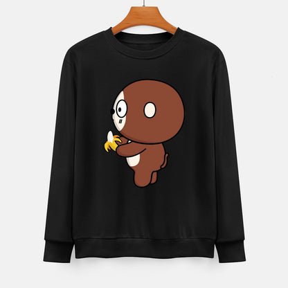 Front Patterned Long Sleeve TopBreathable Indoor