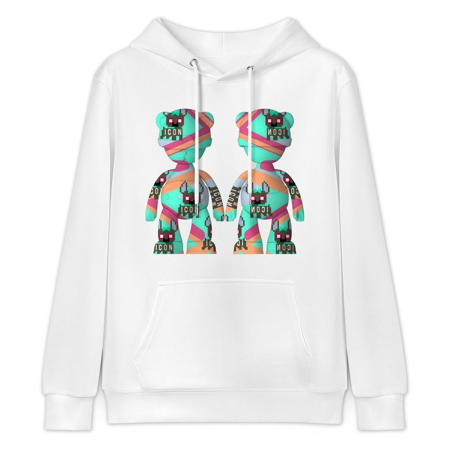 Hoodie Front PatternMinimal Signature