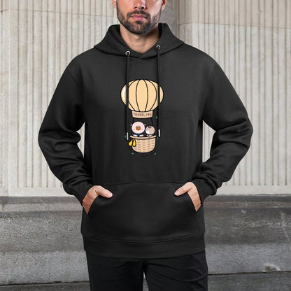 IPBR 250g Hooded Pocket Sweatshirt Front GraphicMen's Hooded  Sweatshirt4001534