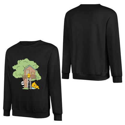 Front Patterned Long Sleeve TopOriginal Heat-Transfer