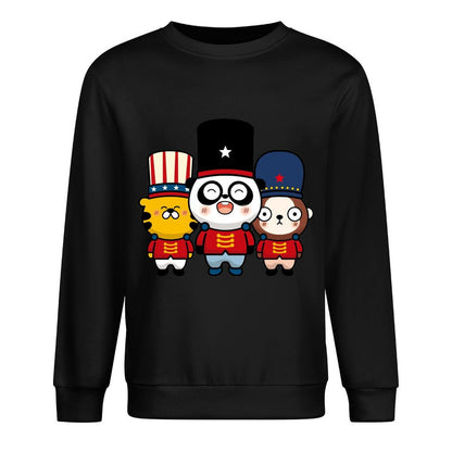 Front Patterned Long Sleeve TopSoftWear ModernFit